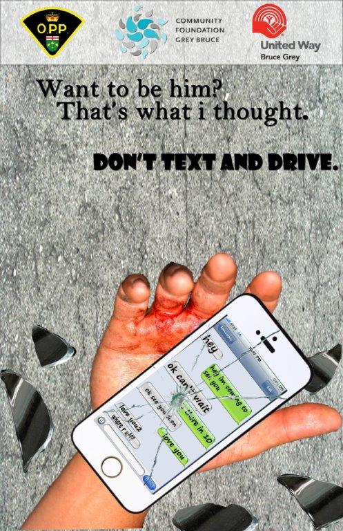 Distracted Driving Poster Contest Winners - United Way of Bruce Grey