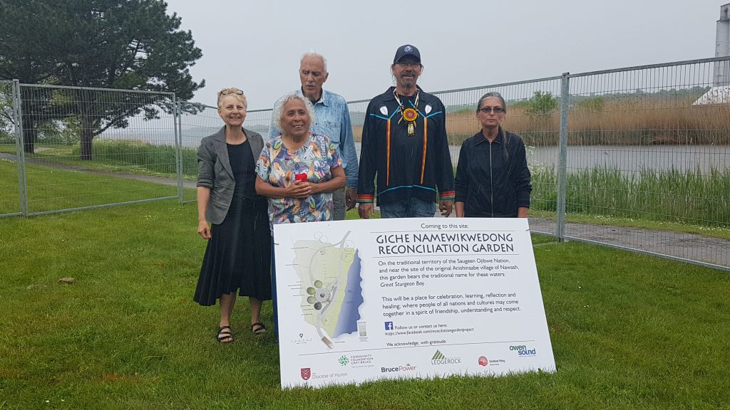 Giche Namewikwedong Reconciliation Garden Project United Way Of