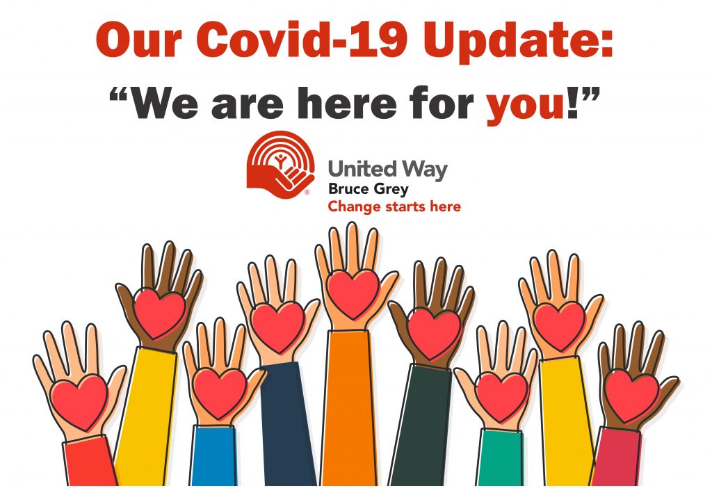 We are here for you during the Covid-19 pandemic.