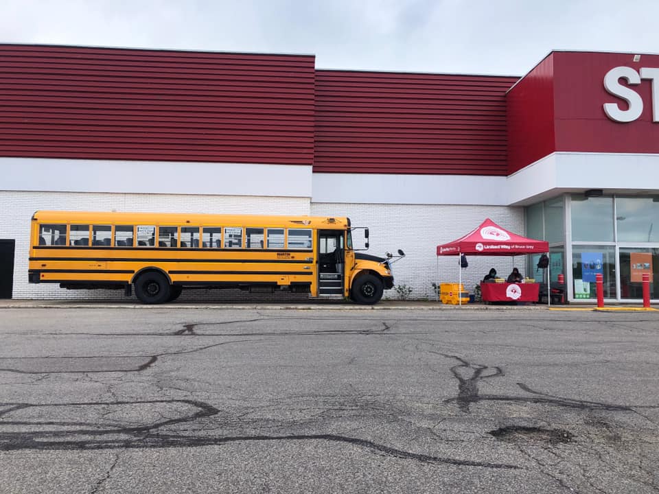 Come see us at our Stuff The Bus event at Staples Owen Sound!