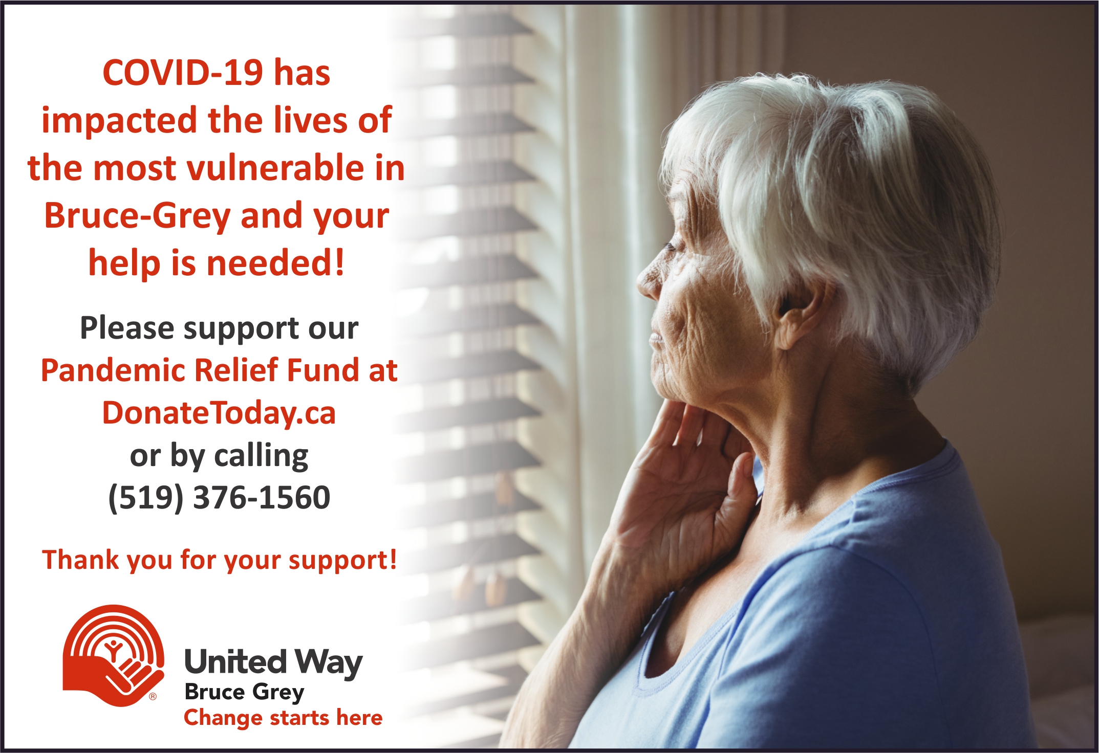 Our Work To Help The Most Vulnerable Is Not Over Can You Help United Way Of Bruce Grey