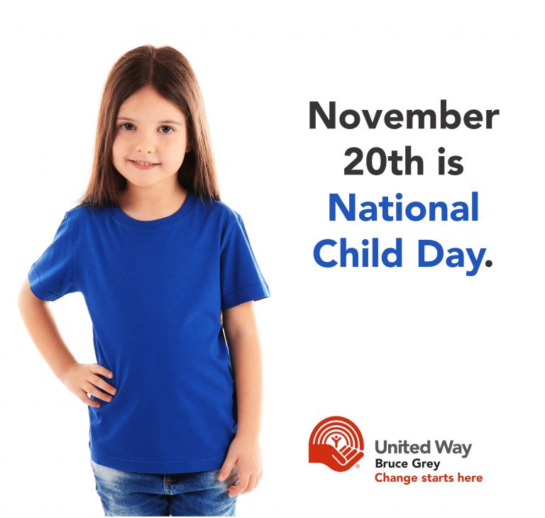 Today, November 20th, is National Child Day. There are lots of ways to