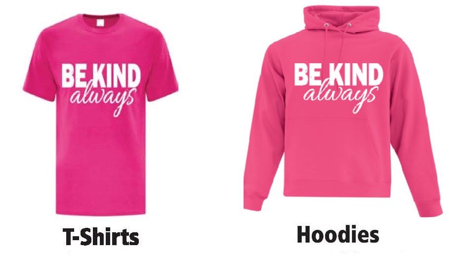 Pink Shirt Day Tee -Multiple Designs