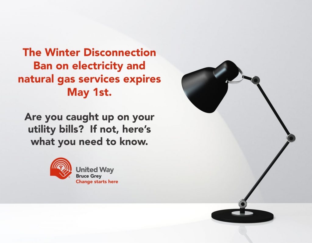 The Winter Disconnection Ban ends May 1st. Are you caught up on your