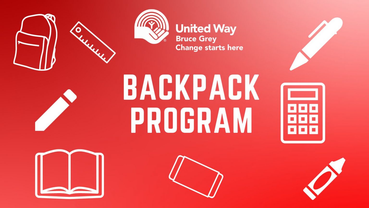 Backpack Program - United Way of Bruce Grey