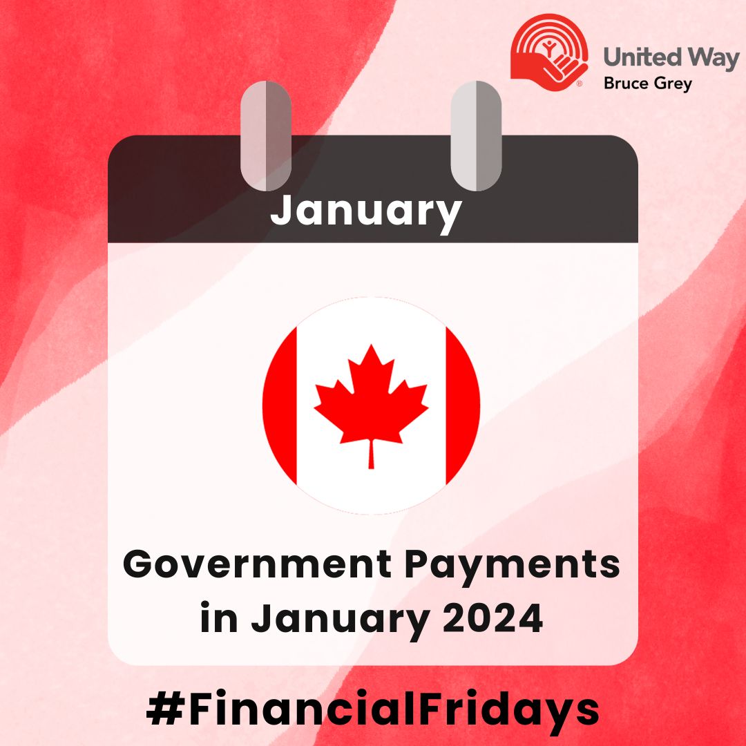 FinancialFridays Government Payments in January 2024 United Way of